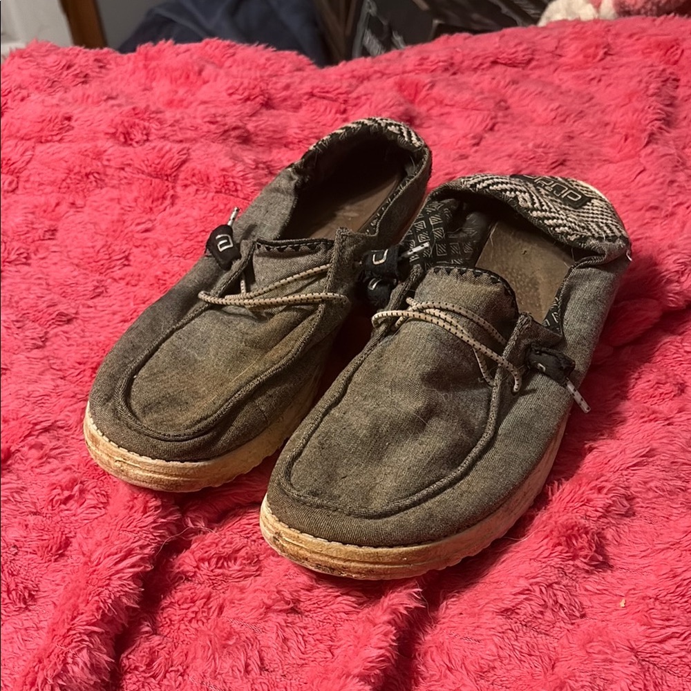 Hey Dude Herringbone Slip-On Shoes
